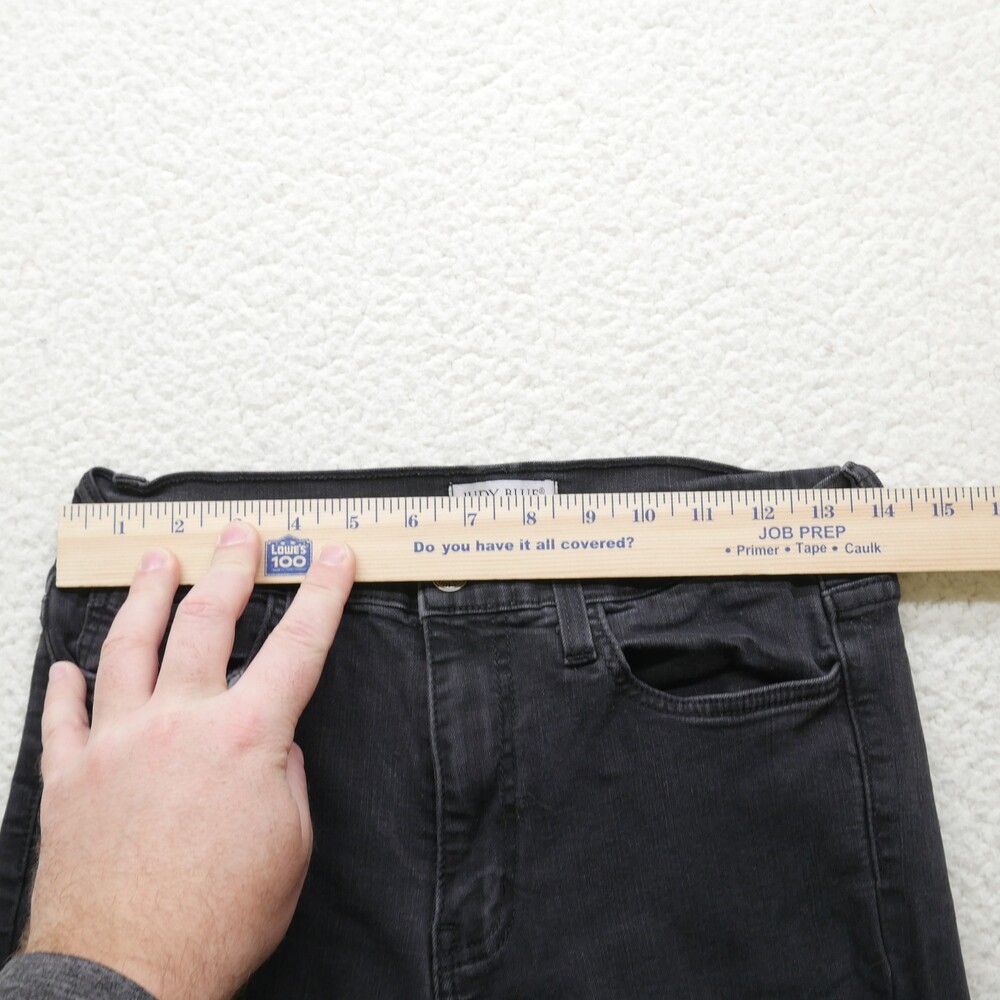 Judy Blue Jeans Womens Size 11 Black High Rise Skinny Stretch Denim USA - Picture 11 of 15